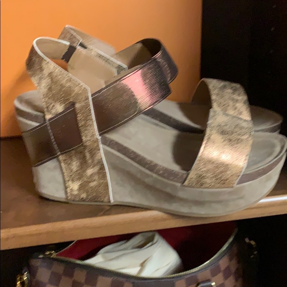 Never worn wedges!